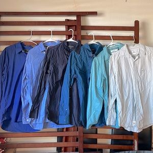 Bundle of mens long-sleeve shirts